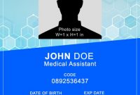 16 Id Badge & Id Card Templates {Free} – Templatearchive throughout Personal Identification Card Template