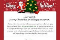 17 Beautifully Designed Christmas Email Templates For intended for Holiday Card Email Template