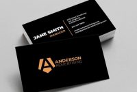 18+ Agency Business Card Templates – Word, Psd, Indesign in Advertising Card Template