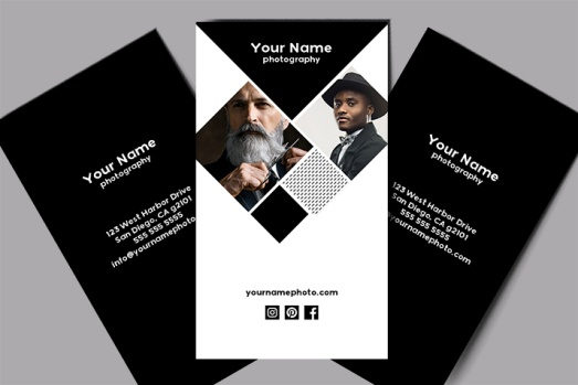 18 Best Free Photography Business Card Templates throughout Free Business Card Templates For Photographers