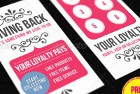 20 Free And Premium Loyalty Cards Templates Design within Customer Loyalty Card Template Free