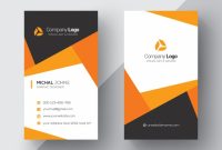 20 Professional Business Card Design Templates For Free pertaining to Business Card Maker Template
