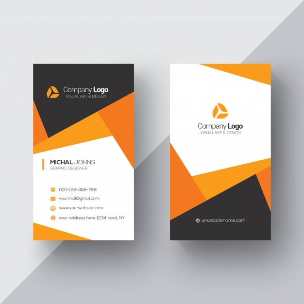 20 Professional Business Card Design Templates For Free pertaining to Business Card Maker Template