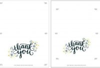 21 Format Ms Office Thank You Card Template For Ms Word With with Thank You Card Template Word