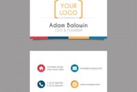 21 Free Illustrator Business Card Templates | Goskills regarding Adobe Illustrator Business Card Template
