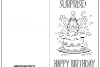 22 Free Printable Print A Birthday Card Template In within Template For Cards To Print Free