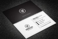 23+ Black And White Business Card Templates – Word, Pages with regard to Black And White Business Cards Templates Free