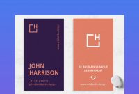 25+ Best Adobe Illustrator Business Card Templates (Free + with regard to Visiting Card Illustrator Templates Download