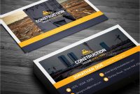 25+ Construction Business Card – Printable, Psd, Eps, Downloads pertaining to Construction Business Card Templates Download Free