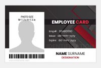 25+ Photo Id Card/badges Printable Templates (Word) | Word intended for Work Id Card Template