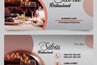 30 Free Psd Business Cards Templates For Powerful Business pertaining to Restaurant Business Cards Templates Free