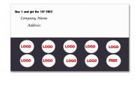 30 Printable Punch / Reward Card Templates [101% Free] regarding Free Printable Punch Card Template