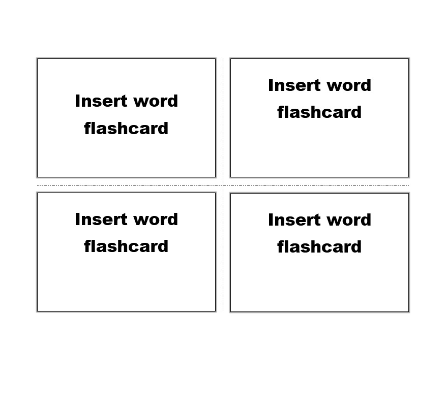 30 Simple Index / Flash Card Templates [Free] - Templatearchive within Word Cue Card Template