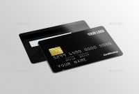 38 Free And Premium Credit Card Mockups – Colorlib regarding Credit Card Templates For Sale