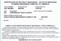40 Proof Of Auto Insurance Template Free | Moestemplate in Proof Of Insurance Card Template