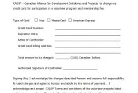 41 Credit Card Authorization Forms Templates {Ready-To-Use} inside Authorization To Charge Credit Card Template