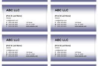 41 Free Name Card Template In Word In Photoshopname Card inside Word 2013 Business Card Template