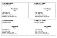 44+ Free Blank Business Card Templates – Ai, Word, Psd regarding Word Template For Business Cards Free