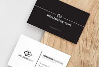44+ Free Blank Business Card Templates - Ai, Word, Psd throughout Plain Business Card Template