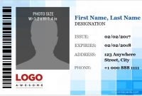 5 Best Corporate Professional Id Card Templates | Microsoft with regard to Pvc Card Template