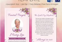 5 Funeral Prayer Cards – Word, Psd Format Download | Free regarding Prayer Card Template For Word