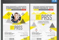 5+ Identity Card Template Psd, Word For Business, Corporate for Conference Id Card Template