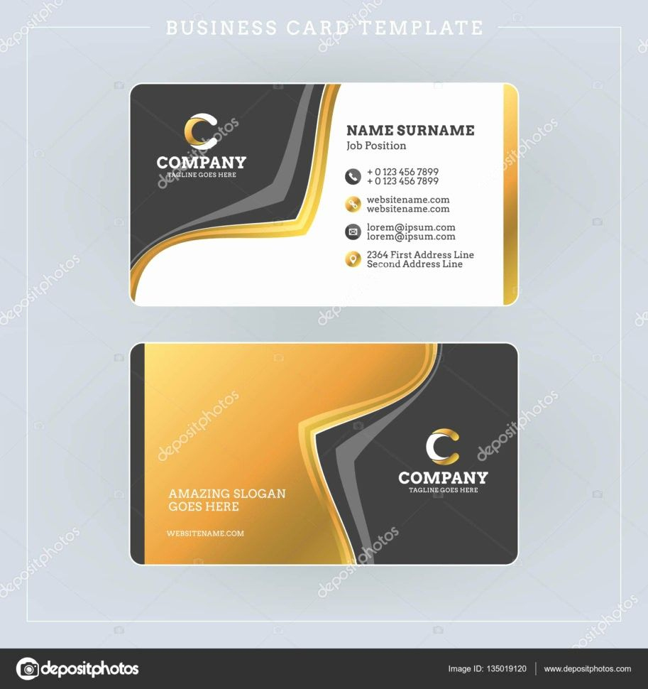 50 Unique Two Sided Business Card Template In 2020 pertaining to 2 Sided Business Card Template Word