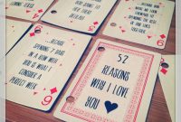 52 Things I Love About You – Alicia In A Small Town for 52 Reasons Why I Love You Cards Templates Free