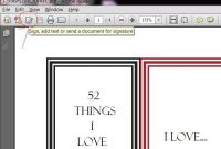 52 Things I Love About You Card~ | Diy Crafts For Boyfriend with 52 Reasons Why I Love You Cards Templates