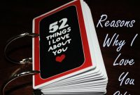 52 Things I Love About You' Ideas & Tips throughout 52 Things I Love About You Cards Template