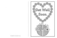 52 Visiting Get Well Soon Card Templates For Freeget throughout Get Well Soon Card Template