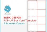 54 Free Pop Up Card Box Template Makerpop Up Card Box intended for Pop Up Card Box Template