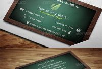 56+ Teachers Business Cards – Ai, Ms Word, Publisher in Business Cards For Teachers Templates Free