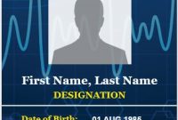 6 Best Medical Staff Id Card Templates Ms Word | Microsoft pertaining to Hospital Id Card Template