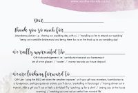 7 Thank You Card Wording Ideas + A Template To Make Writing pertaining to Template For Wedding Thank You Cards
