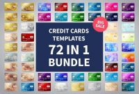 72 In 1 Credit Cards Template Salejuksy On throughout Credit Card Templates For Sale