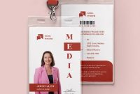 9+ Press Id Cards Templates | Examples intended for Media Id Card Templates