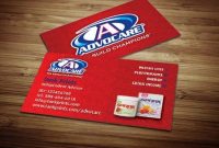 Advocare Business Card Design 1 | Advocare Business Cards with Advocare Business Card Template