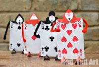 Alice In Wonderland Crafts – Card Soldiers – Red Ted Art within Alice In Wonderland Card Soldiers Template
