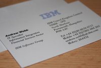 Andrew Webb Business Card Design Review inside Ibm Business Card Template