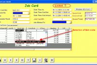 Automobile Service Station Management Software | Inventory intended for Mechanic Job Card Template
