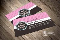 Bakery Business Cards Templates – Free Download At inside Cake Business Cards Templates Free