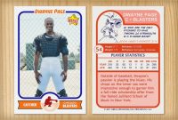 Baseball Card Size Template All Sizes Retro 75 Custom in Baseball Card Size Template