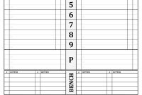 Baseball Lineup Card Template – Free Download | Baseball with regard to Free Baseball Lineup Card Template