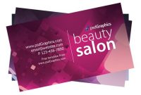 Beauty Salon Business Card Template Psd Free Download inside Hairdresser Business Card Templates Free