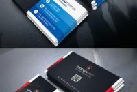 Black Styles Modern Business Card Psd Template Free Download intended for Visiting Card Psd Template Free Download