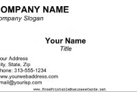 Blank Business Card pertaining to Blank Business Card Template Microsoft Word