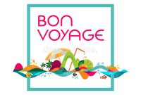 Bon Voyage – Banner, Vector Template Illustration Stock with regard to Bon Voyage Card Template