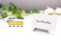Business Card Stand Template with regard to Card Stand Template
