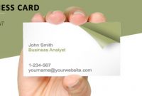 Business Cards – Free Templates regarding Business Card Template Powerpoint Free
